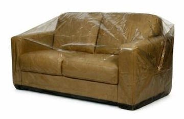 Polythene 2 Seater Sofa Bag Yellow