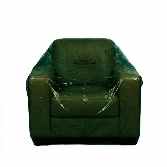 Polythene Armchair Bag Green