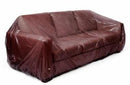 Polythene 4 Seater Sofa Bag Red-1