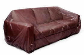 Polythene 4 Seater Sofa Bag Red