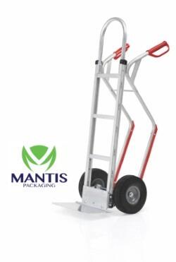 D - Handle Sack Truck with Stair Slides and Wheel Guard