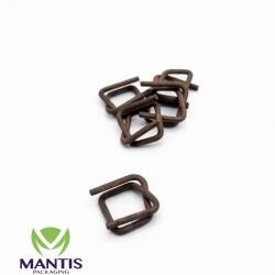 Strapping Buckle, 12mm Phosphated Sheradised