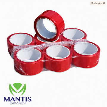 Sealing Tape Red Acrylic