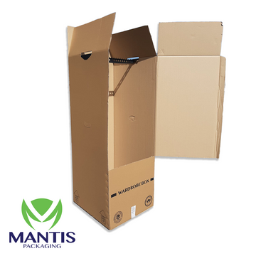 Wardrobes Boxes Tall 18 x 20 x 48" (includes plastic rail) - 0
