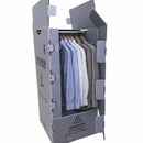 PlasPax Plastic Wardrobe Boxes Short 18 x 20 x 40" (includes plastic rail)-1