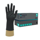 Large Black Nitrile Disposable Gloves-2