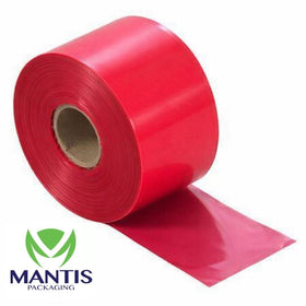 Lay Flat Tubing 5" 500g Red